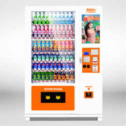 艾丰多媒体饮料食品自动售货机广告屏售卖机