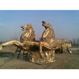 大型铜雕马摆件-世隆雕塑