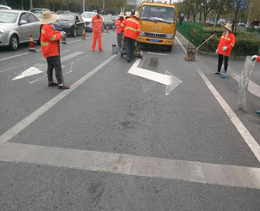 停车场道路划线-安徽道路划线-合肥昌顺道路标线(图)