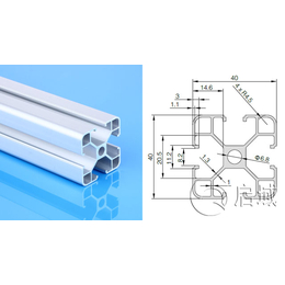 欧标4040超型材铝型材可以加工铝型材框架
