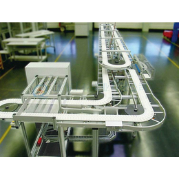 上海帛溢自动化55K齿形链板输送机