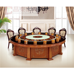 实木雕刻电动餐桌,昌泰家具(在线咨询),阳西县电动餐桌