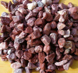 竹中科技生产销售彩石染色卵石天然卵石五彩石七彩石机米石路面石
