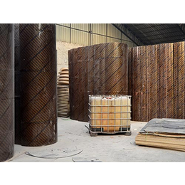 智晨木业(图)、圆柱木模板加工、新乡圆柱木模板