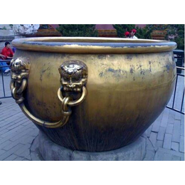 湖北铜大缸、伟业铜雕、仿古铜大缸