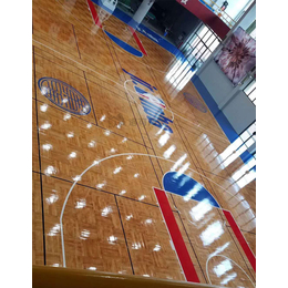 洛可风情运动地板_龙骨篮球木地板_龙骨篮球木地板厂家