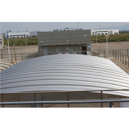 不锈钢拱形盖板厂家-江苏不锈钢拱形盖板-蓝晨环保公司