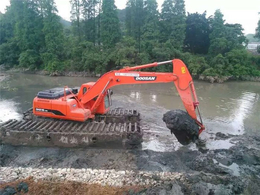 湿地挖掘机租赁-卫辉湿地挖掘机-民强水陆挖掘机