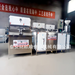莆田升级不锈钢豆腐机 自动浆渣分离成套磨浆机
