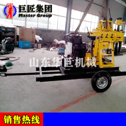 华巨XYX-200拖车式工程地质勘察钻机液压岩心钻探机