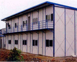 合肥宏建彩钢结构公司(图)-钢结构活动板房-合肥活动房