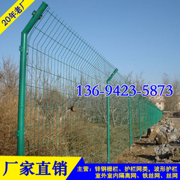 三亚公园双圈护栏厂家 海南绿化带护栏定做 绿色护栏网厂