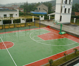 塑胶篮球场造价-济南耀动(在线咨询)-滨州塑胶篮球场