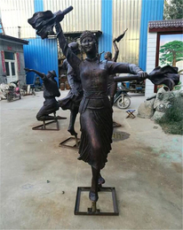 博轩铜雕塑-大型现代人物铜雕塑铸造厂