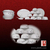 景德镇陶瓷餐具套装中式吃饭陶瓷碗筷盘子家用礼品汤碗碟套装缩略图1