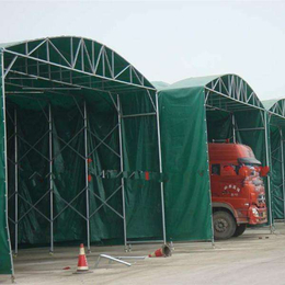 南京雨蓬厂做大型室外移动防雨棚推拉蓬轻钢结构遮阳篷