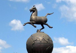 重庆铜飞马雕塑多少钱-世隆雕塑公司-大型铜飞马雕塑多少钱