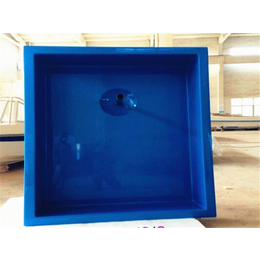 养鱼场用的玻璃钢水槽-玻璃钢水槽-华庆公司(查看)
