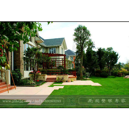别墅庭院报价、杭州一禾园林、别墅庭院