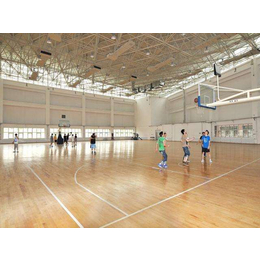睿聪体育、篮球场馆运动木地板规模、开封篮球场馆运动木地板