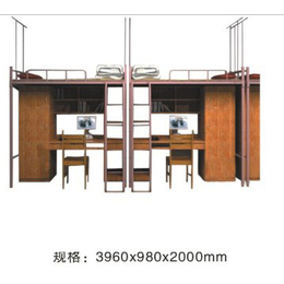 北欧双层床价格、广州北欧双层床、旭达家具公司(查看)