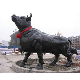 铜牛雕塑 广场铜雕(图)|广场铜牛订做价格|广场铜牛