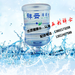 天津五彩祥云(图)、桶装水价格、武清桶装水