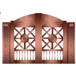 百狮盾铜门(图)|中式玻璃铜门|临夏铜门