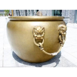【立保】铜雕厂(图)_铸铜大缸定做_铸铜大缸