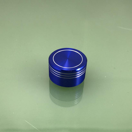 厂家*天蓝色铝合金光滑旋钮直径23mm高度13mm梅花圆孔