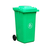 湖北岳阳塑料厂家生产240挂车垃圾箱100垃圾桶环卫桶缩略图3
