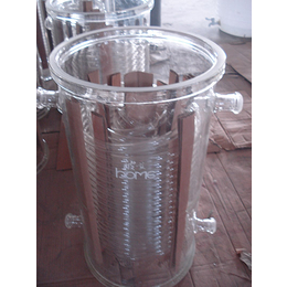 山东玻美玻璃厂(图)_玻璃列管冷凝器用途_玻璃列管冷凝器