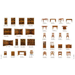 汇品轩801茶几 现代中式家具 实木书房家具组合 简约新中式书柜写字台
