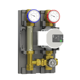 意大利进口DN20型恒温混水阀式分区供热循环泵站混水温控中心