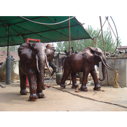 青铜大象雕塑价格|昌盛雕塑|青铜大象雕塑