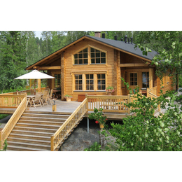 洛阳木房子|固森防腐木|手工木房子材料