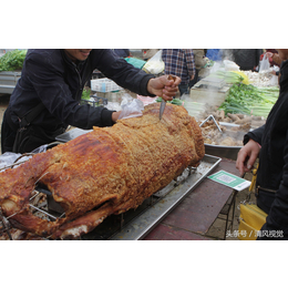 网红烤猪发源地在泉城济南鼎一脆皮烤大猪