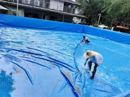 陈明帆布给你****建议-鱼池做防水-水泥瓦鱼池做防水