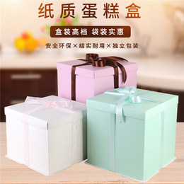 生日蛋糕盒-【婧加包装】安全环保-手提生日蛋糕盒批发