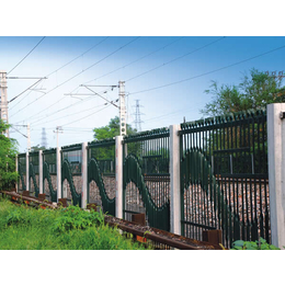 扁铁栅栏高速铁路高架桥工程护栏网