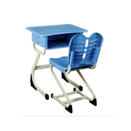 S型固定式塑料课桌椅