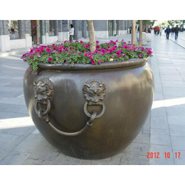 1米铜缸铸造价格|铜缸铸造|汇丰铜雕