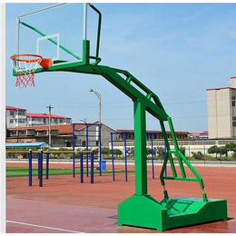 广州液压篮球架|冀中体育公司|自动液压篮球架制造商