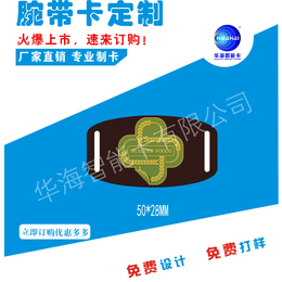 深圳 RFID手腕带 ICODE织带卡 织唛手腕带