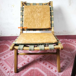 北欧实木椅编织沙发定制酒店餐椅