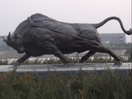 牛雕塑厂家(在线咨询)-铜牛加工厂、动物铜雕塑