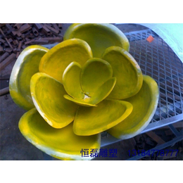 河北雕塑厂家定制加工不锈钢彩绘花朵雕塑