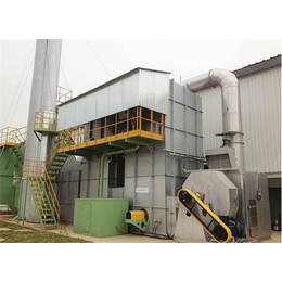 清山绿水环保-橡胶厂有机废气处理装置