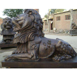 四川铜狮子|妙缘铜雕塑|铜狮子加工