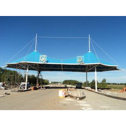 高速公路膜结构|益高膜结构工程|湖州高速公路膜结构收费站